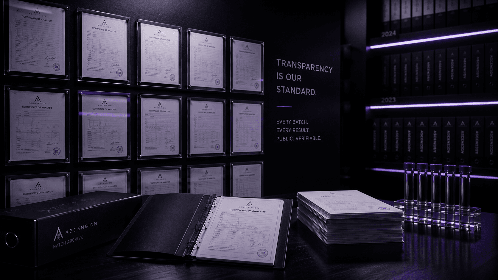 Publish what we measure